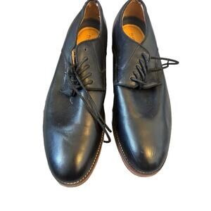 Florsheim - Mens Black Oxford Dress Shoe Size 9.5 Leather Quality Workmanship